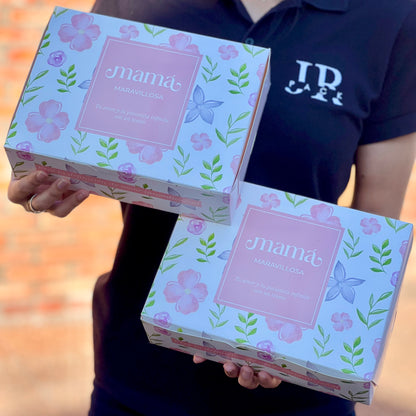 MOM1 - Caja 23x17x7cm Madres 2025 - cod 640319