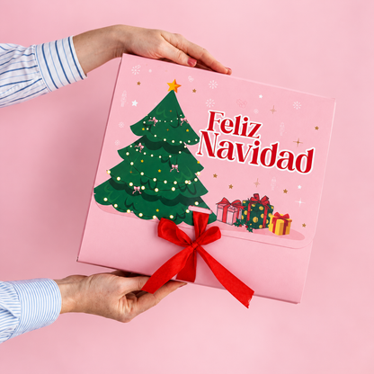 Caja de Adviento Rosa 27x24x8.5cm - 642323