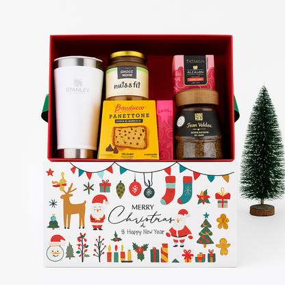 Caja Premium 29x21x10.5cm Navidad con Cinta Incluida despegable - COD 642313