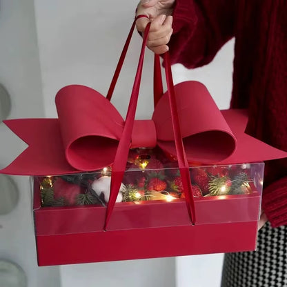 Caja Moño Rojo - 35x21x16.5cm - COD 642299