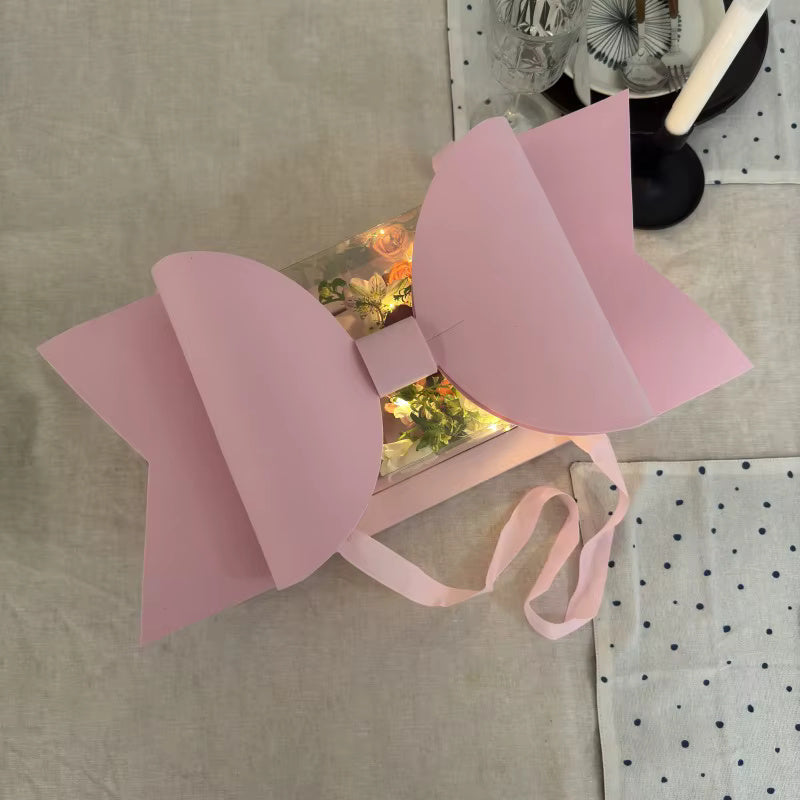 Caja 42x22x16.5cm Pink Box c/ Moño -TRI2