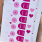 Stickers estándar A3 - diseño “amor”