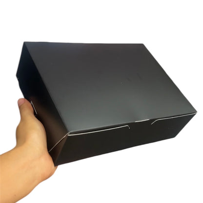 Caja 23x17x7cm Mate Negro