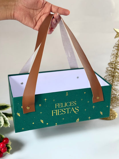 Bandeja Premium 30x18x9cm Verde Navidad - COD 642276