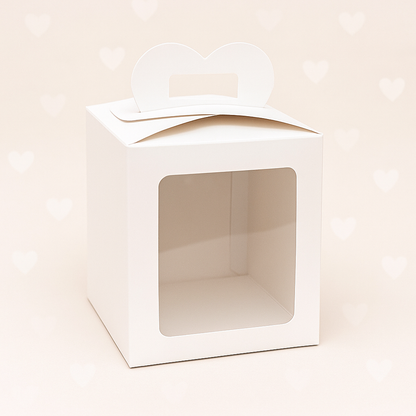Caja 17x17x20cm con visor - 640638