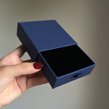 Caja Premium 9x9x3cm Joyas - Tipo Fosforo
