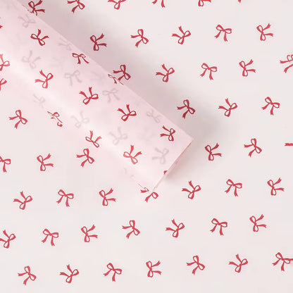 PAPEL COREANO COQUETTE ROSA/ROJO 57X57CM (PAQ X 20 UND) - PC15.1.2