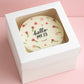 Caja 25x25x15cm c/ visor - Ideal para torta