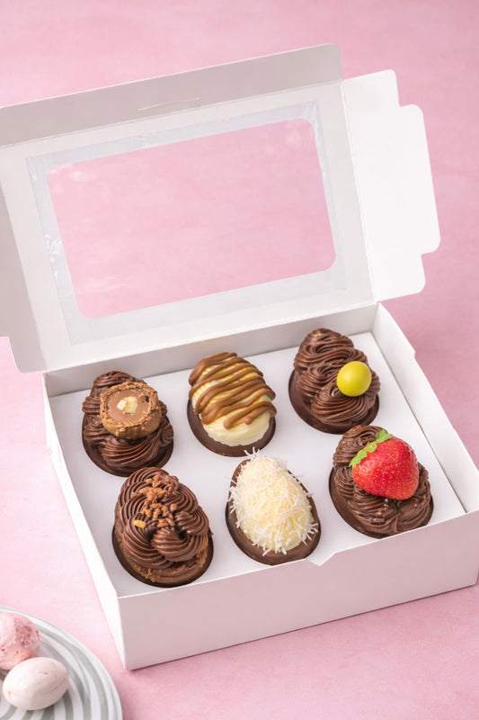 CUP6V - Caja p/ 6 huevos 50gr