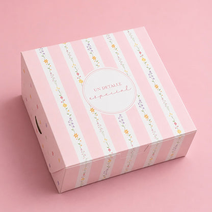 CAJA 20x20x7cm ROSA - 643304
