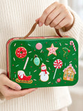LATA CARTERA (15X10.5X5CM) VERDE