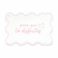 Tags “Para que lo disfrutes” Rosa contiene 10 unidades - 642561
