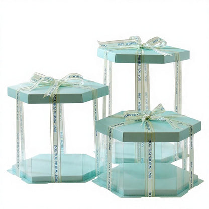 HEXAGONAL 24.5x24.5x24cm TIFFANY - COD 642404