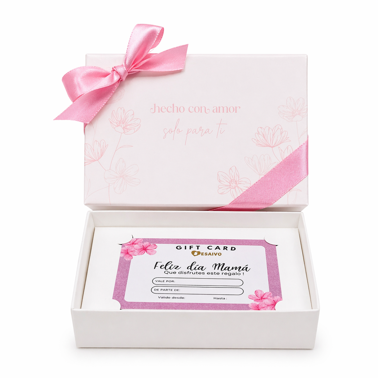 CAJA 12x8.5x3.5cm Hecho con Amor - JOYAS 641432
