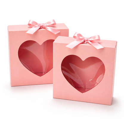 Caja Premium 25x25x8cm Corazón