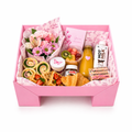 Caja 32x24x8cm Kit Mesa Rosa