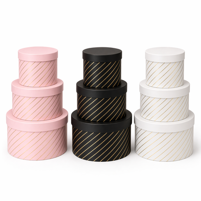 SETS DE 3 REDONDAS CON FOIL - CNPR4