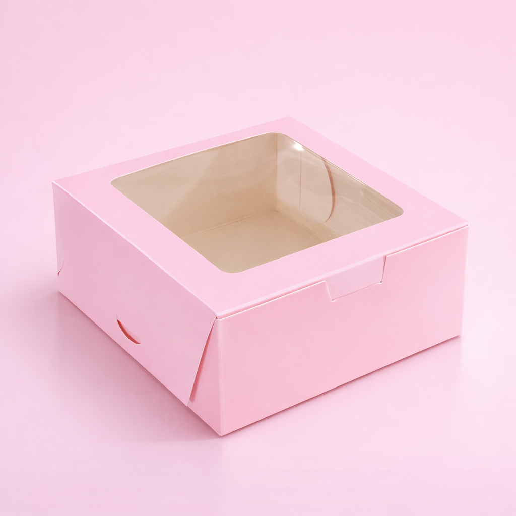 CAJA 12X12X6.5CM CON VISOR - 643440