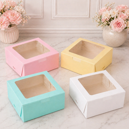 CAJA 12X12X6.5CM CON VISOR - 643441
