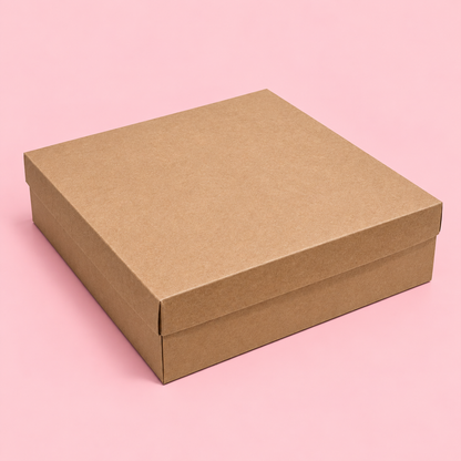 Caja 30x30x9cm Doble Pared Kraft - 639469