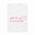 Tags rosa contiene 10 unidades - TAGS.27- 641317