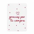 Tags 10X7CM ROJO X 10 unidades - 640301