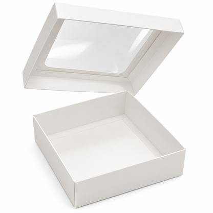 CAJA 15x15x5cm DOBLE PARED CON VISOR - 639716