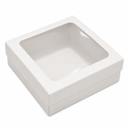 CAJA 15x15x5cm DOBLE PARED CON VISOR - 639716