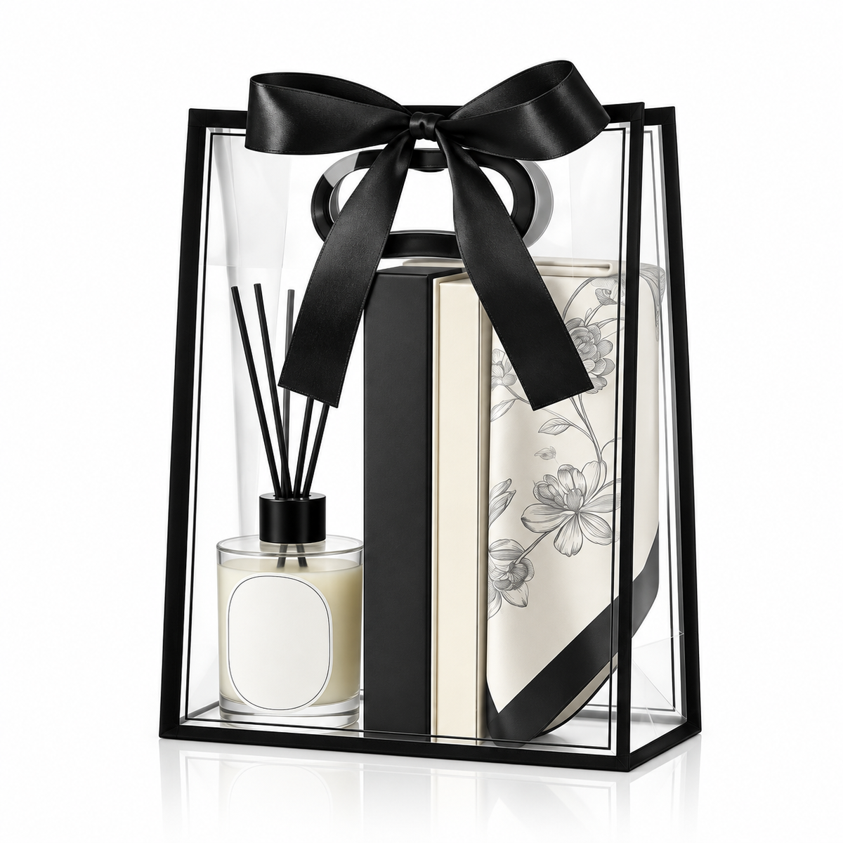 BOLSA PVC 24x10x35cm BK