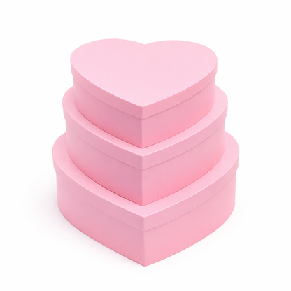 SETS DE 3 CORAZÓN PREMIUM - CNPR2