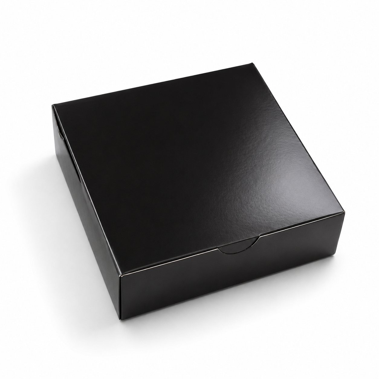 CAJA 22X22X7CM NEGRO SIN VISOR