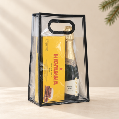 BOLSA PVC 15x8x24cm BK