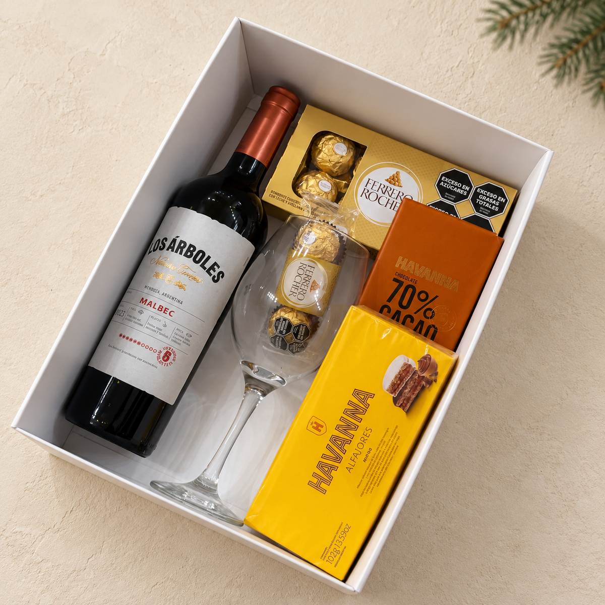Caja Premium 33X25X12cm TS Desplegable Blanco
