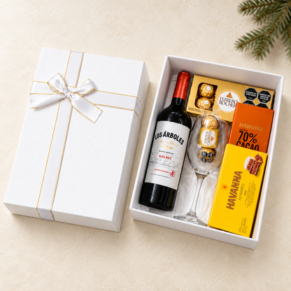 Caja Premium 33X25X12cm TS Desplegable Blanco