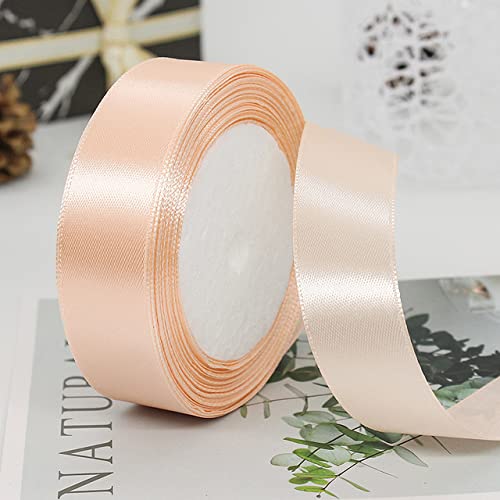 CINTA RASO 2.5CM X 20 METROS SALMON #07