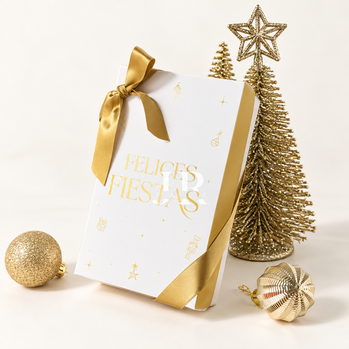 Caja 21x12.5x6.5cm Dorado - 642265