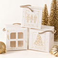 Caja Vela Navidad 9.5x9.5x9.5cm