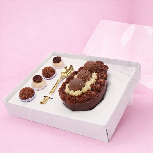 ACE01 22.5x17x7cm - Caja 1 huevo de 200/250gr + 4 dulces de 3.5cm