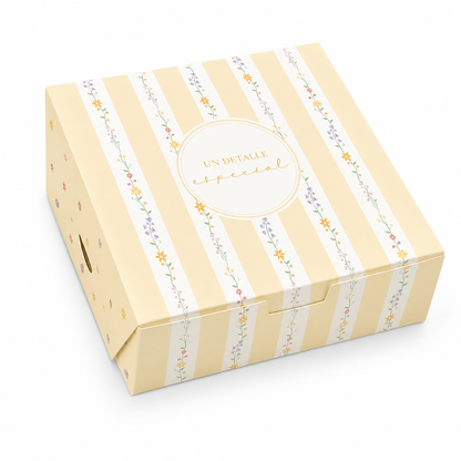 CAJA 20x20x7cm BEIGE - 643306