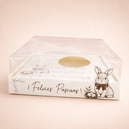 Caja 22.5x17x9cm p/ Huevo de 200/500gr - COD 641224