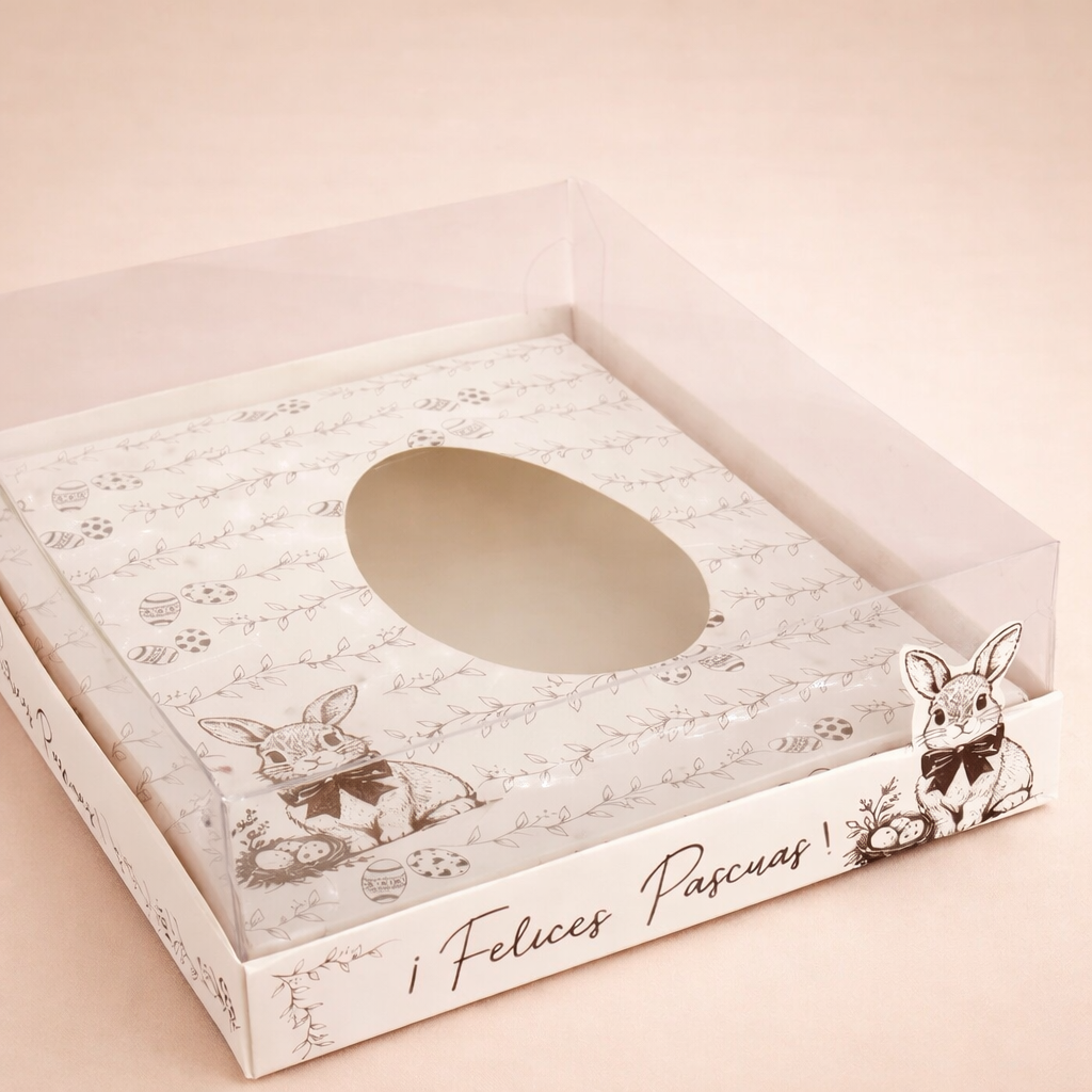 Caja 22.5x17x9cm p/ Huevo de 200/500gr - COD 641224