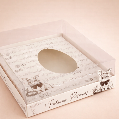 Caja 22.5x17x9cm p/ Huevo de 200/500gr - COD 641224