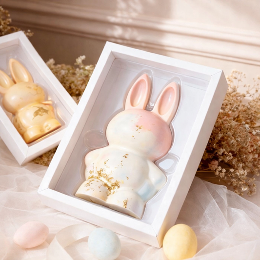 Caja p/ Conejo G con Tapa de Acetato - COD 7120