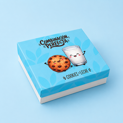 Caja Amistad ´´Combinacion Perfecta” - 15x15x5cm