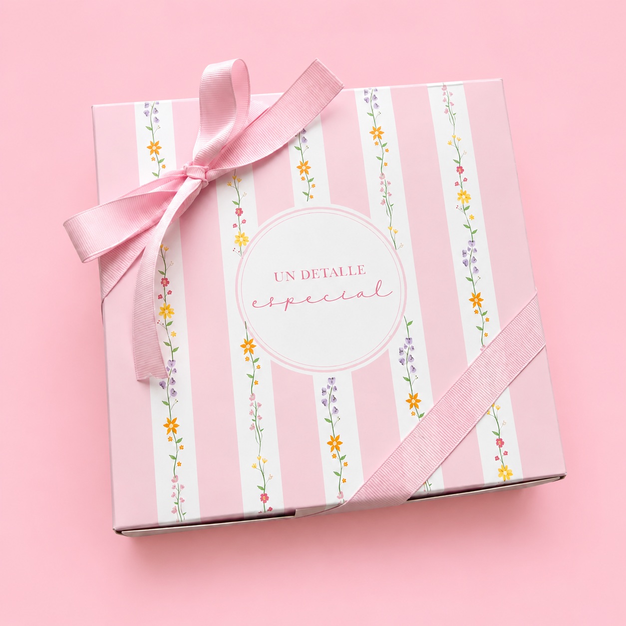 CAJA 20x20x7cm ROSA - 643304