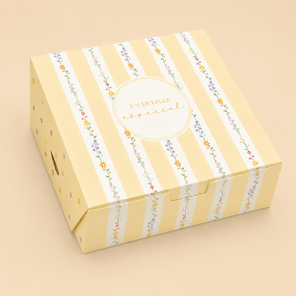 CAJA 20x20x7cm BEIGE - 643306