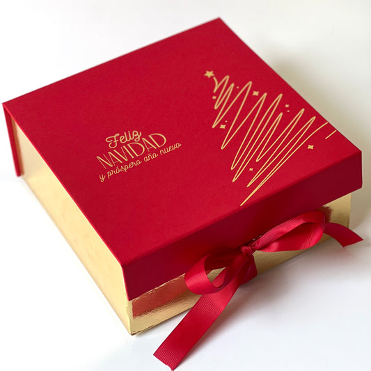 Caja Premium 24x24x10cm  Navidad - COD 640636