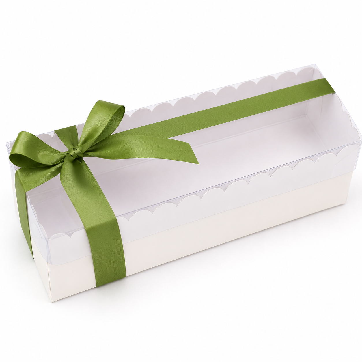 Caja p/ Budín 24x9.5x8cm + TAPA DE ACETATO - COD 639499