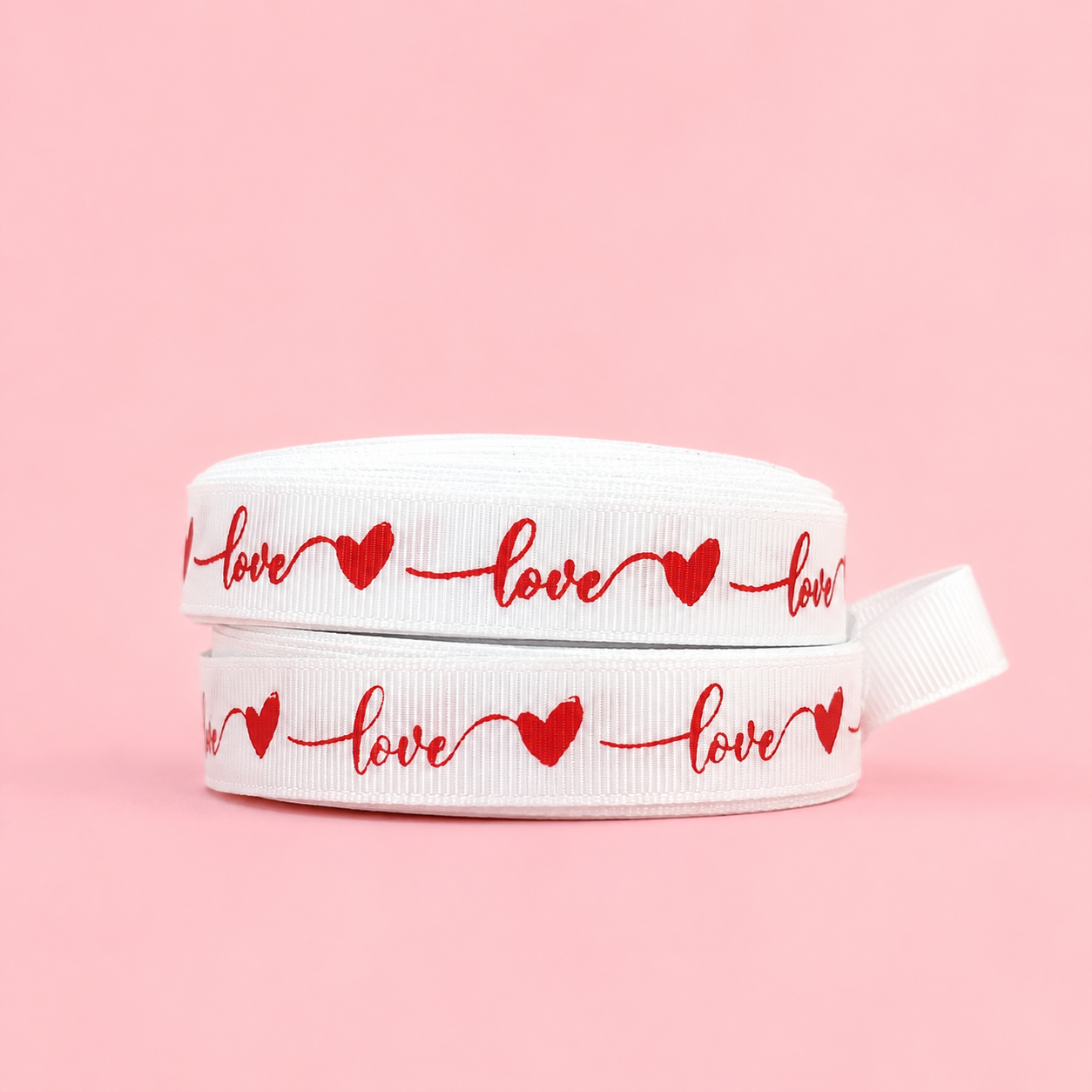 Cinta gross Love Rojo 2cm x 10 metros - cod 542441
