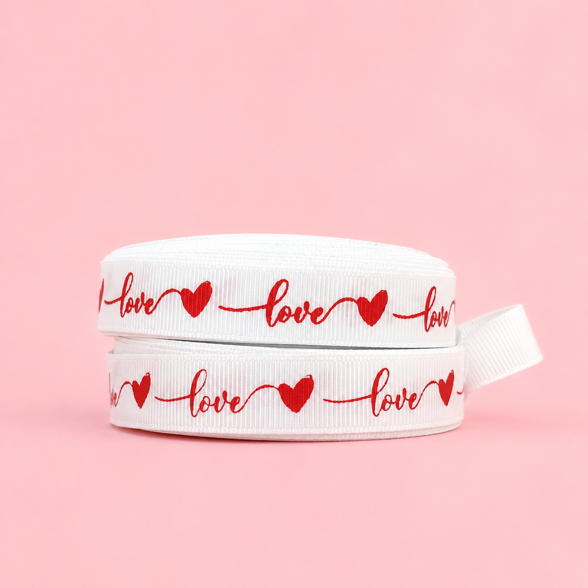 Cinta gross Love Rojo 2cm x 10 metros - 642441